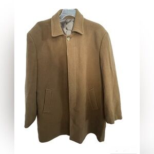 Giovanelle Men’s Wool Coat Brown XXL